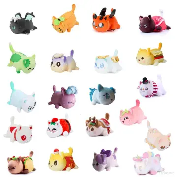 25cm Unicorn Cat And Skeleton Aphmau Cat Plush Fun Cartoon Animal