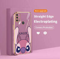 ใหม่เคสสำหรับโมโตโรล่าโทรศัพท์พร้อมระบบชุบโลหะสี่เหลี่ยมใหม่ E7 G10 E7i G8 G50 Power Lite E20 E7 E6S Plus 20ป้องกันกล้องฝาครอบหลังซิลิโคนเลนส์บางพิเศษทนน้ำ