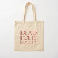 {PYAO Travel Department Store}Dead Poets Society โลโก้ผ้าฝ้ายผ้าใบกระเป๋าพิมพ์พับ Tote Grocery Travel ผ้ากระเป๋าถือไหล่กระเป๋าผู้หญิง Designer