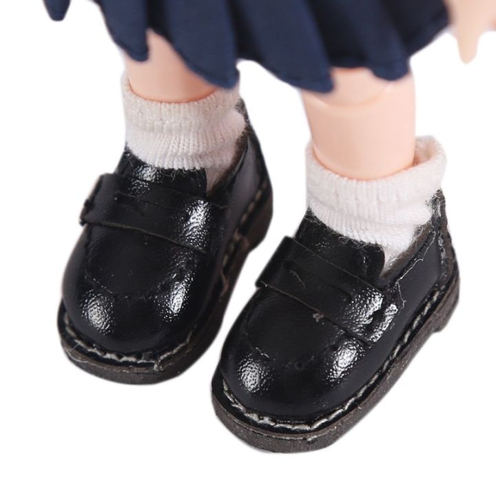 ob11-รองเท้ารองเท้าเด็กเสื้อผ้าสวยปมหมู-holala-น้องสาวหัว-piccodo-ชุดเครื่องแบบรองเท้ากลางผ้า-obitsu11