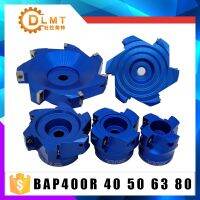 1PC BAP400R 50 22 หัวตัดอลูมิเนียม 40 มม. 50 มม. 63 มม. 80 มม. หัวตัด End Milling ใบหน้าคุณภาพสูงหัวตัดสําหรับอลูมิเนียม