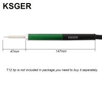 KSGER T12 Aluminum Alloy FX9501 Handle Carbon Fiber For STM32 OLED Soldering Iron Station Pen Welding Tip Electric Tools V2.1S