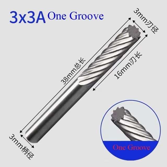 Tungsten Carbide Rotary File Hard Alloy Rotary Bur Drill Bit Engraving