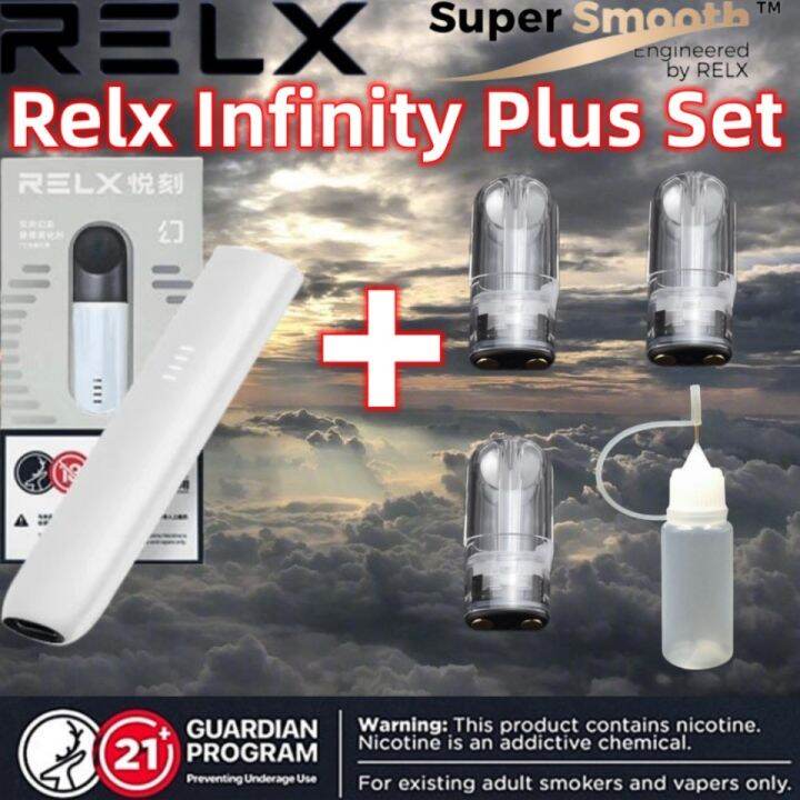 original infinity plus set viper smoke original full set relix infinity ...