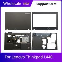 New Original For Lenovo Thinkpad L440 Laptop LCD back cover Front Bezel Hinges Palmrest Bottom Case A B C D Shell