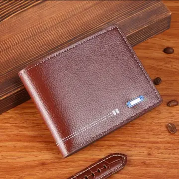 Brown Leaf Pocket Money Purse Small Hand Wallet Bag For Kids - BrownLeaf