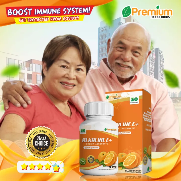 ALKALINE C+ Premium Sodium Ascorbate / Vitamin C with Calcium, Premium