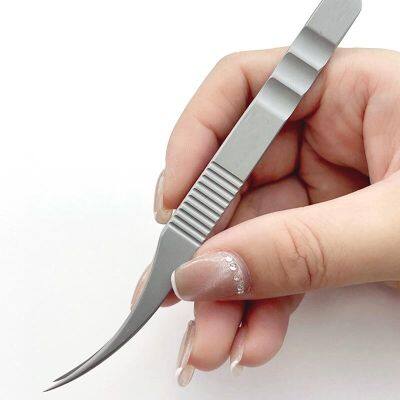 High Precision Multi-Take Extension Tweezers For Eyelash Artists With Sweat-Proof Clips