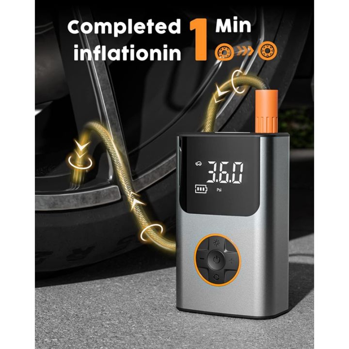 tire-inflator-portable-air-compressor-air-pump-150-psi-fast-inflation-amp-cordless-with-rechargeable-battery-and-type-c-port