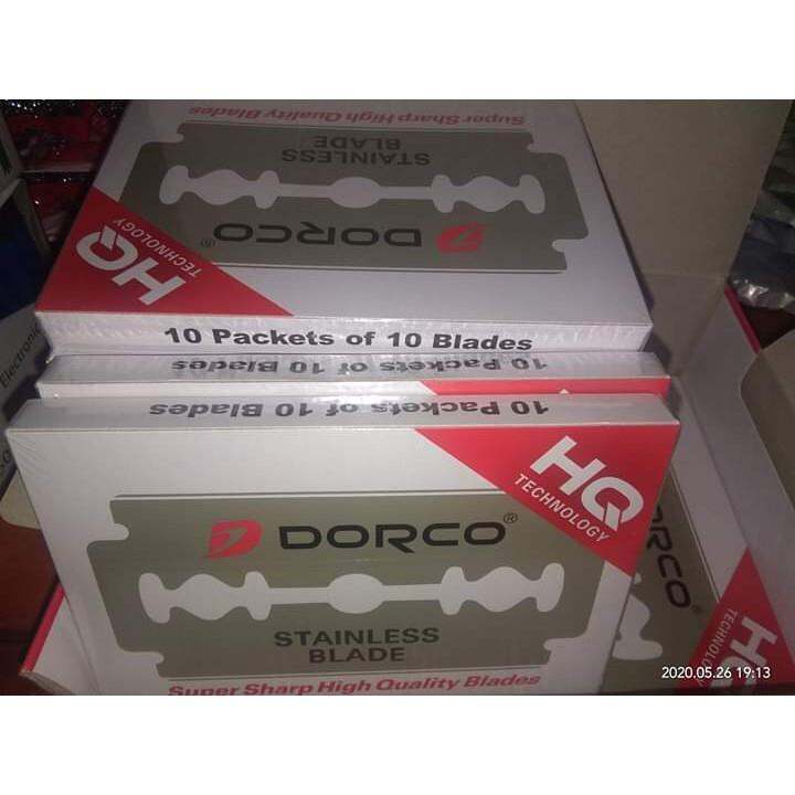 Dorco HQ Stainless Blade 1 box Lazada PH