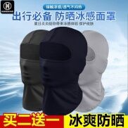hot seller ice silk headgear male riding fishing sun protection welder