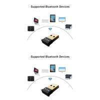 อะแดปเตอร์ที่เข้ากันได้กับบลูทูธ1/2/3/5นำมาใช้ใหม่2.4-2.48กิกะเฮิร์ตซ์แท็บเล็ตโน๊ตบุ๊คสำรองเครื่องส่งสัญญาณคอมพิวเตอร์สำหรับ Windows 7/8/10/Vista