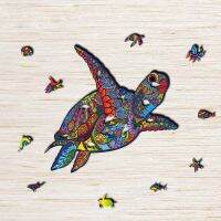 ป่าร้อน LIN431 - ◎▼✠ Animals Sea Turtle Diy Cartoon Jigsaw Puzzles Adults Kids Juguetes Para Niños