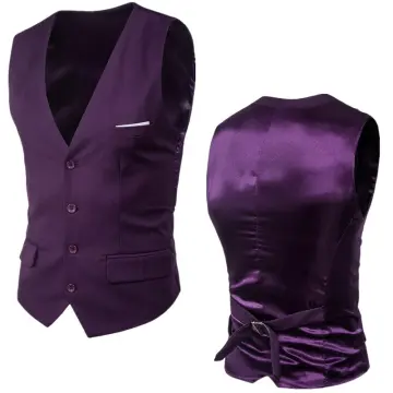 Mauve hot sale tuxedo vest