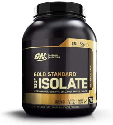 Optimum Nutrition Gold Standard 100% Isolate, Chocolate Bliss (76 servings) BCAA WHEY PROTEIN post-workout recovery Lean Muscle เวย์โปรตีน ไอโซเลท