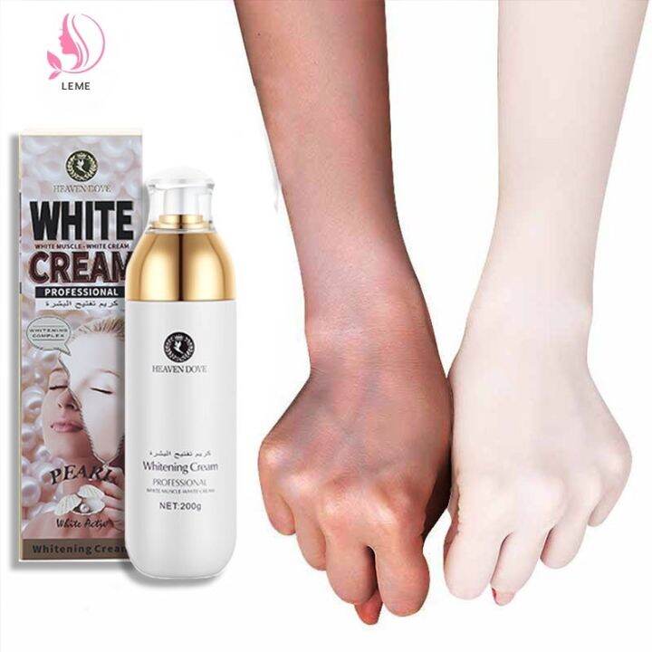 LEME Whitening Bleaching Cream for Face and Body Moisturizing a Bonne
