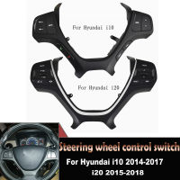 Cruise Control ปุ่มปรับระดับเสียงรถจัดแต่งทรงผมพวงมาลัยสำหรับ Hyundai I10 2014-2017 I20 2015-2018