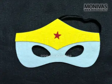 Wonder Woman Mask Template