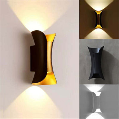 Modern minimalist LED wall lamp 6W 10W 20W 30W indooroutdoor waterproof wall lamp garden lighting