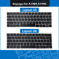 10เซ็ตล็อตแล็ปท็อป A1989 A1990คีย์ Keycaps Azerty สำหรับ Pro Retina 13 "15" A1989 A1990 Key Cap Keyboar Repair 2018 2019