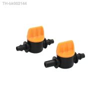 ▬ 10pcs 4/7mm Hose Mini Valve 1/4 To 6mm Garden Tap Garden Drip Irrigation Fittings Pipe Connectors Water Valve