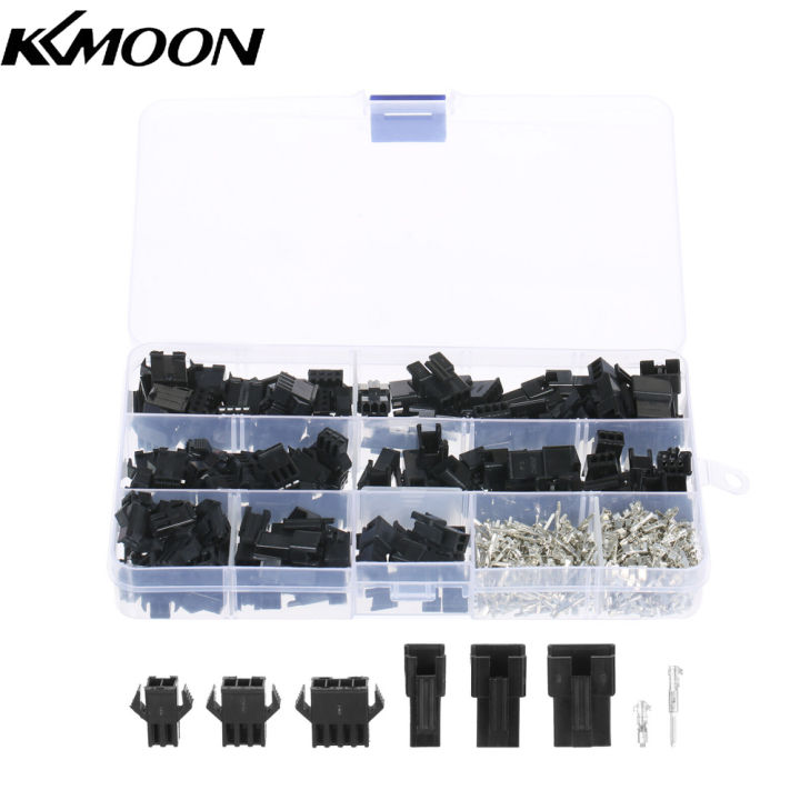 kkmoon-480ชิ้น-jst-sm-2-54มิลลิเมตรพิน2-pin-3-pin-4-pin-เชื่อมต่อที่อยู่อาศัยชุดหญิงและชายดูปองท์ชุดเชื่อมต่อสำหรับสายจัมเปอร์สายเคเบิลริบบิ้นพีซีหัวหุ่นยนต์เครื่องพิมพ์-diy