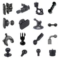 ✼ 13mm/15mm/17mm/20mm Ball Head Mount 1/4 Screw Adapter for Gopro 11 10 for Insta360 Action Camera Phones GPS Holder Accessories