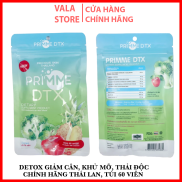 Detox Giảm Cân Primme DTX Thái Lan Viên Uống Giảm Cân Rau Củ Quả Viên uống