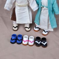 Casual Doll Cute Flip Flops for YMY/GSC Doll for 1/11 OB11 Dolls Shoes 1/12 BJD Doll Shoes Boots For obitsu11GSCbody9OB11 Dolls