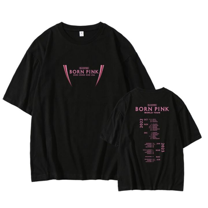 world-tour-k-pop-t-shirt-born-pink-world-tour-t-shirt-women-harajuku-korean-style-k-pop-kpop-t-shirt-100-cotton-tees