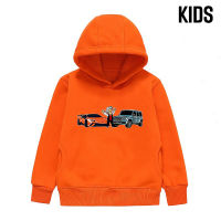 Kids Merch A4 Gelik &amp; Lamba Hoodie Spring Autumn Children Thicked Print Hooded Sweatshirts Casual Family Clothes Pullover Tops