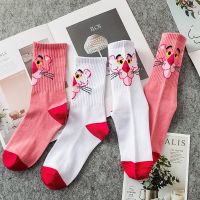 （A Beautiful） 2020 Hip Hop Women Printed Socks Cute Lostics BlackCottonSocks For Female