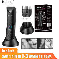 Kemei Mesin Potong Rambut Listrik ตัดผมอเนกประสงค์ฐาน Usb ล้างได้เครื่องโกนหนวดชายขาหนีบ KM-1838เครื่องเล็มหนวด