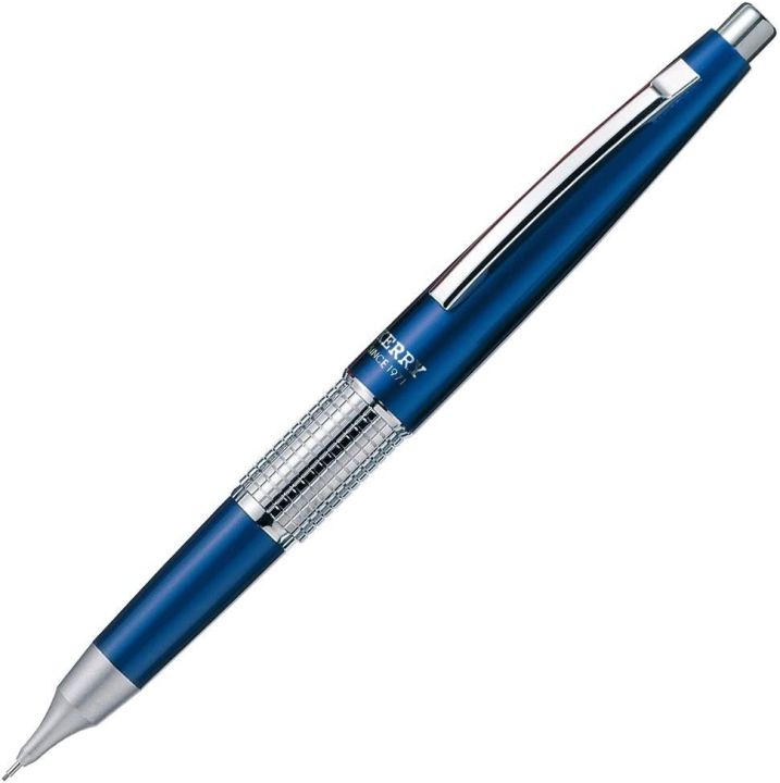 100-original-0-5mm-pentel-ดินสอ-kerry-สีดำสีฟ้าสีเขียวสีเทา-rose-p1035-1p-เรือจากญี่ปุ่น