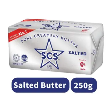 Scs Chef's Choice Salted Butter 250g (sold per pack) — HORECA