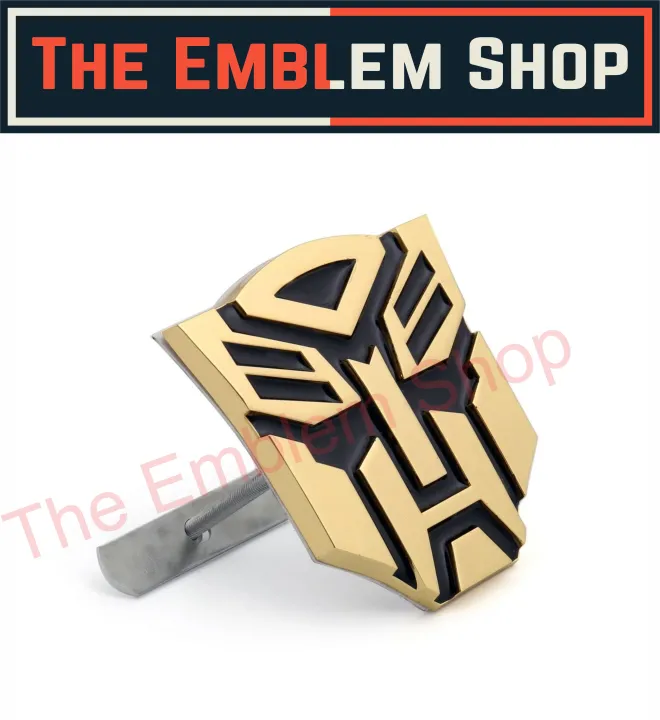 Gold Transformer Autobot Front Grille Badge Emblem 3.75"x "4 Lazada PH