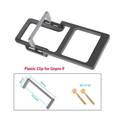 Plate Metal Camera gimbal Mini SplintAdapter Switch Mount Ortable and Durable for Gopro 10 9 8 Action Camera Accessories