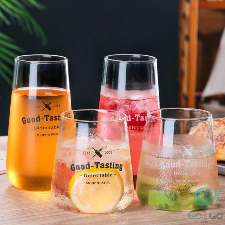 gotgo-ถ้วยแก้วใส-แก้ว-good-tasting-glass-cup