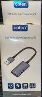 Video Capture Card ONTEN OTN-US323 USB 2.0 Audio Video Capture Onten USB2.0 4K