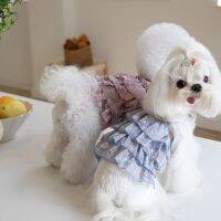 Summer Chiffon Cake Layered Skirt Pet Cat Dog Teddy Dress Fashion Pet Clothes Puppy Dogs Clothes Dog Jacket  Vest  Chihuahua Dresses