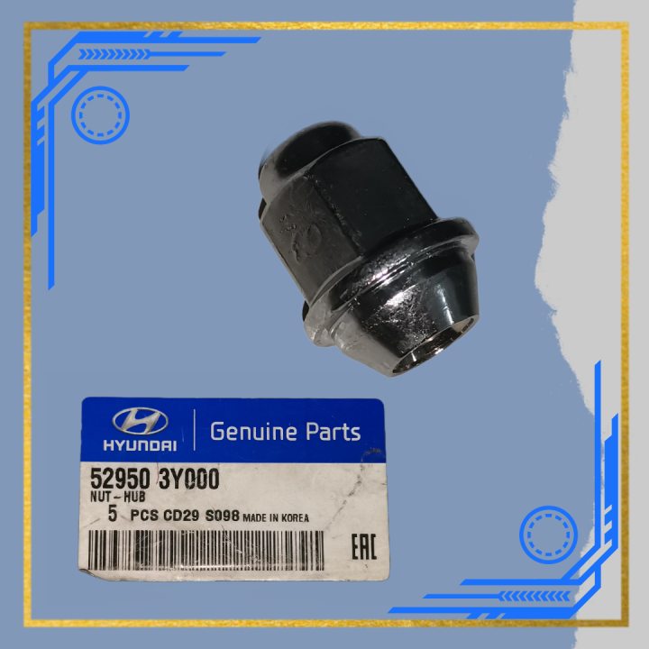 NUT-HUB 529503Y000 GENUINE PARTS FOR HYUNDAI EON | Lazada PH