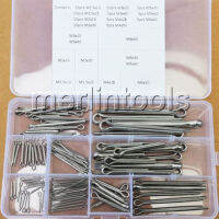 90Pcs 11 Kinds of Stainless Steel Split-Cotter Pins Kit 1.5 2 3 4 5 6mm