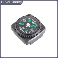 [Oliver Timmy] สายนาฬิกาขนาดเล็กเข็มทิศกระเป๋าเข็มทิศแบบมีปุ่มเพื่อความอยู่รอดกลางแจ้งอุปกรณ์เสริมการเดินป่าตั้งแคมป์