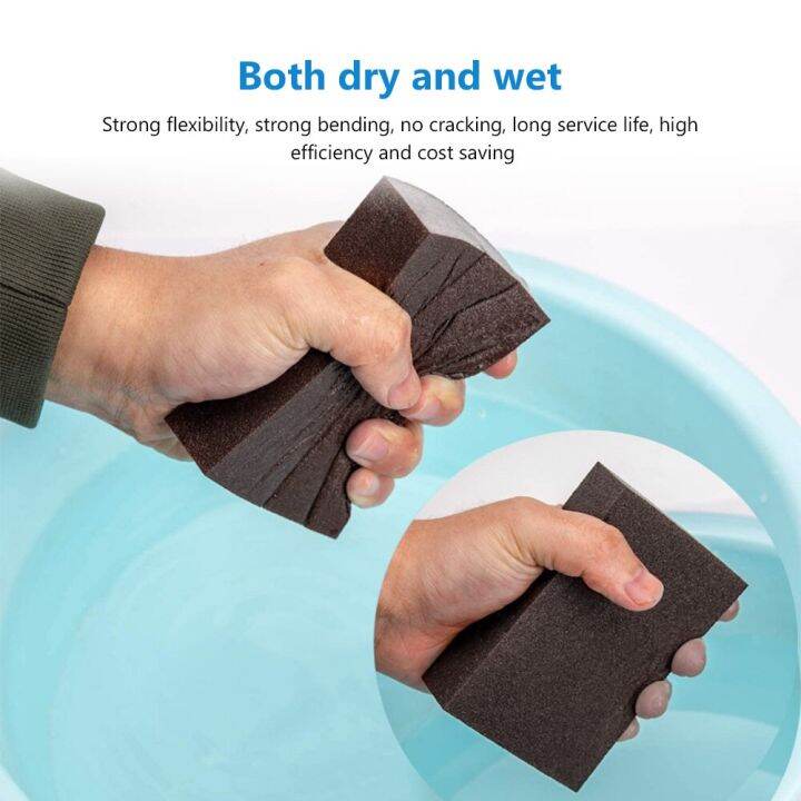 6pcs-120-1000-grits-wet-amp-dry-sanding-sponge-block-abrasive-foam-pad-gray-for-wood-wall-kitchen-cleaning-hand-grinding