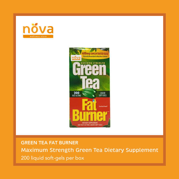 Green Tea Fat Burner Maximum Strength Green Tea Dietary Supplement 200