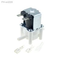 Electric Plastic Solenoid Valve 12V 24V 220V Normally Closed Open 1/4 3/8 Pipe Quick Connect RO Water Reverse Osmosis System