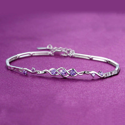 Authentic S925 Sterling Silver Angel Heart Bracelet Bangle For Women Girl Lady Wedding Birthday Gift