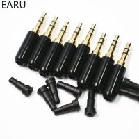 8pcs 3.5 mm Plug Audio Jack 3 Pole Gold Plated Earphone Adapter Socket for DIY Stereo Headset Earphone Headphone for Repair