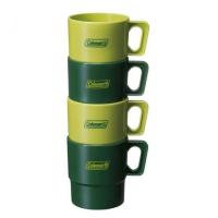 SALE COLEMAN EASY-CLEAN MUG 4pcs 2000036169 กีฬาและกิจกรรมกลางแจ้ง อุปกรณ์ตั้งแคมป์และเดินป่า อุปกรณ์ทำอาหาร