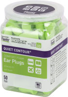 Flents Ear Plugs, 50 Pair, Ear Plugs for Sleeping, Snoring, Loud Noise, Traveling, Concerts, Construction, &amp; Studying, Contour to Ear, NRR 33 50 Pair (Pack of 1)